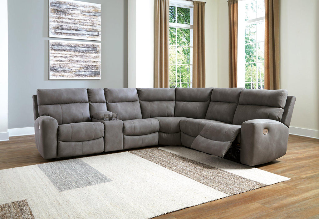 Next-Gen DuraPella 6 Piece Power Reclining Sectional
