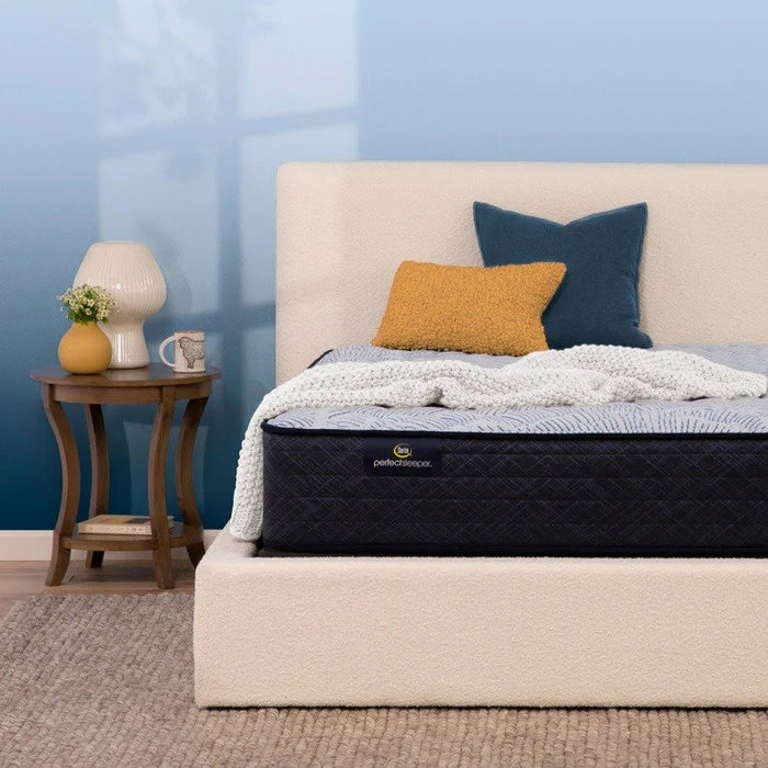 Serta Perfect Sleeper Innerspring Mattress Blue Lagoon Nights Firm Tight Top - Queen image