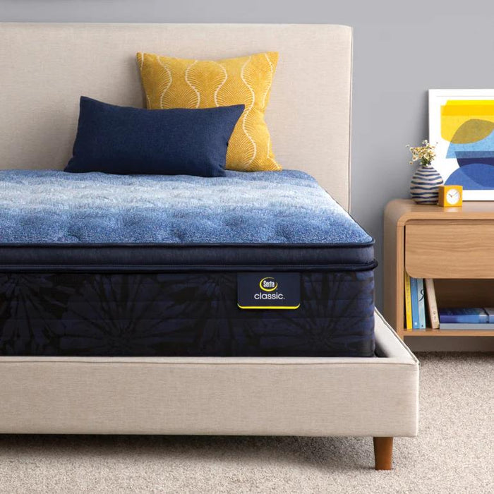 Serta Classic Mattress Brecon Plush Pillow Top - King image