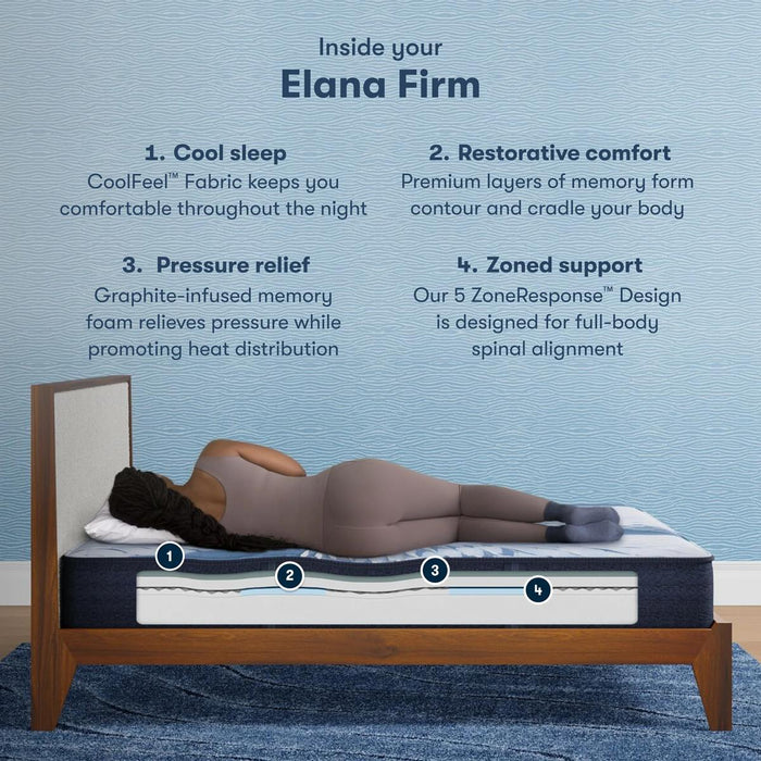 Serta iComfort Mattress Elana Firm - Cal King