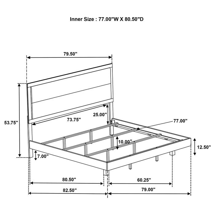 Trenton Panel Bed