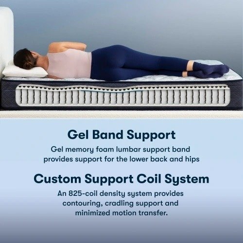 Serta Perfect Sleeper Innerspring Mattress Adoring Night Firm Tight Top - King