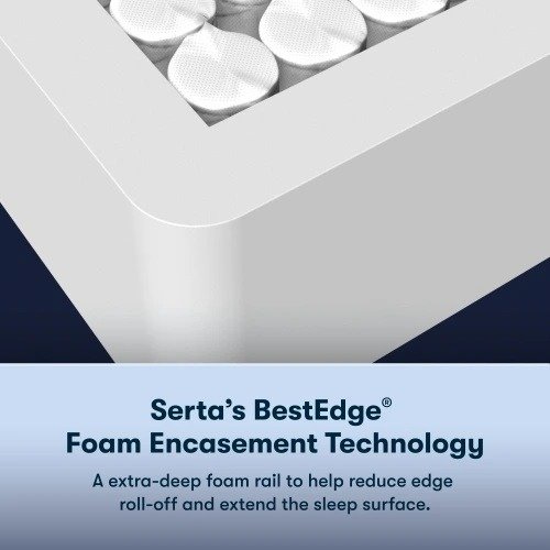 Serta Perfect Sleeper Innerspring Mattress Adoring Night Firm Tight Top - Twin XL