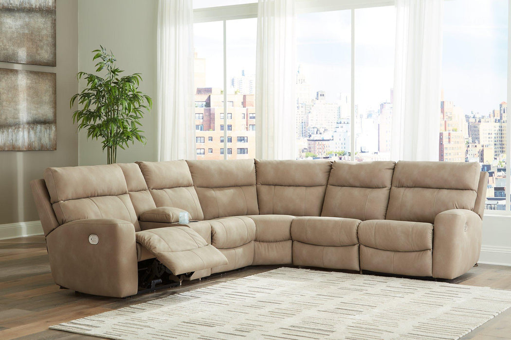 Next-Gen DuraPella 6 Piece Power Reclining Sectional