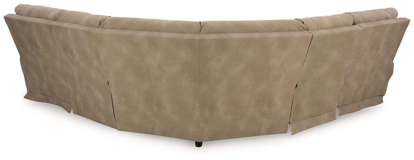 Next-Gen DuraPella 6 Piece Power Reclining Sectional