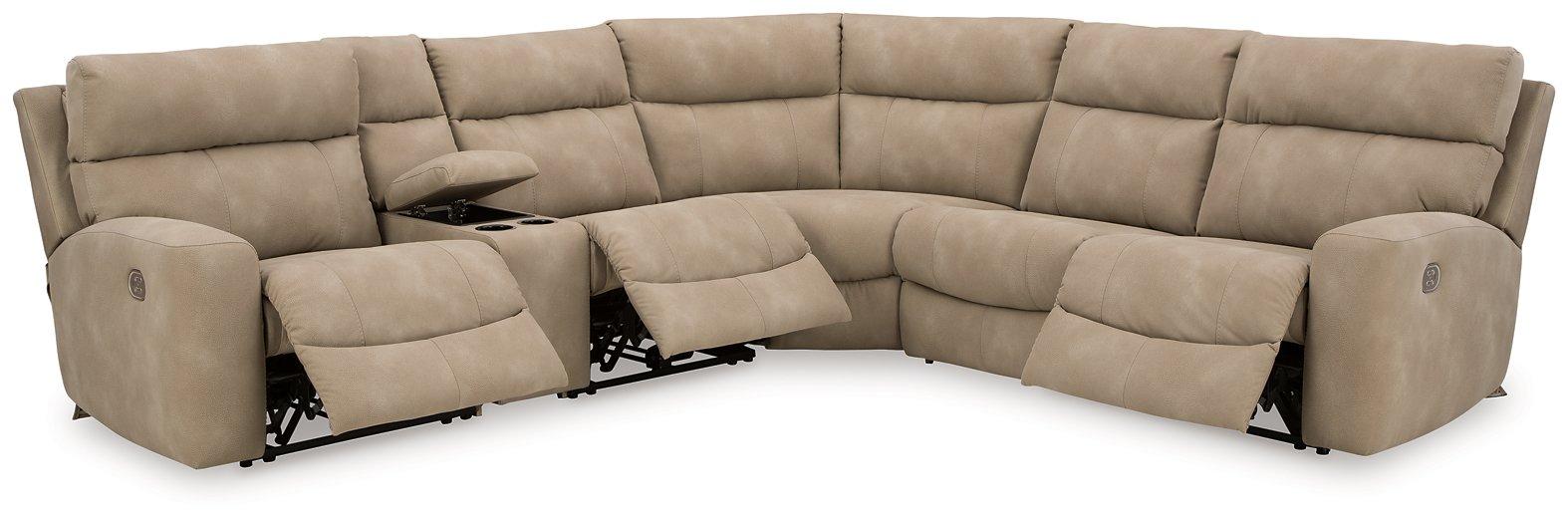 Next-Gen DuraPella 6 Piece Power Reclining Sectional