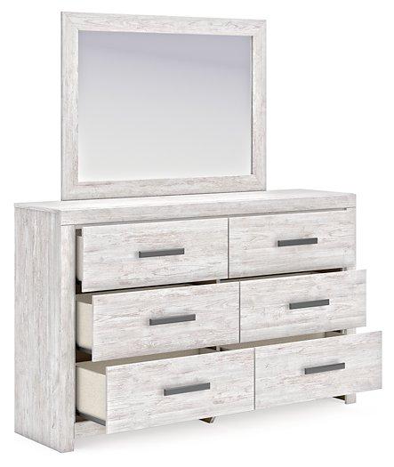 Cayboni Bed, Dresser, Mirror, Nightstand, Chest Set