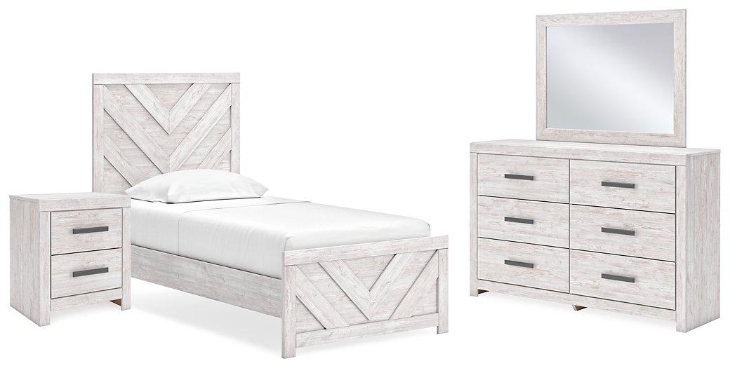 Cayboni Bed, Dresser, Mirror, Nightstand, Chest Set