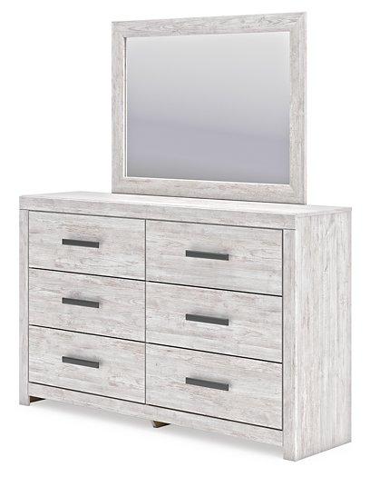 Cayboni Bed, Dresser, Mirror, Nightstand, Chest Set