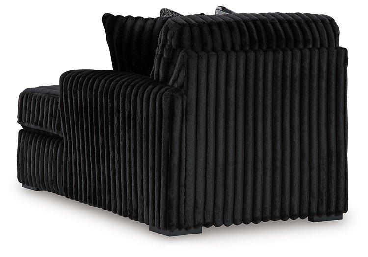 Midnight-Madness Super Double Chaise