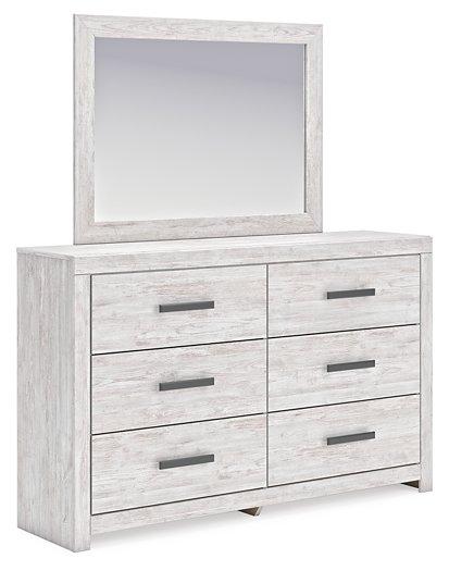 Cayboni Bed, Dresser, Mirror, Nightstand, Chest Set