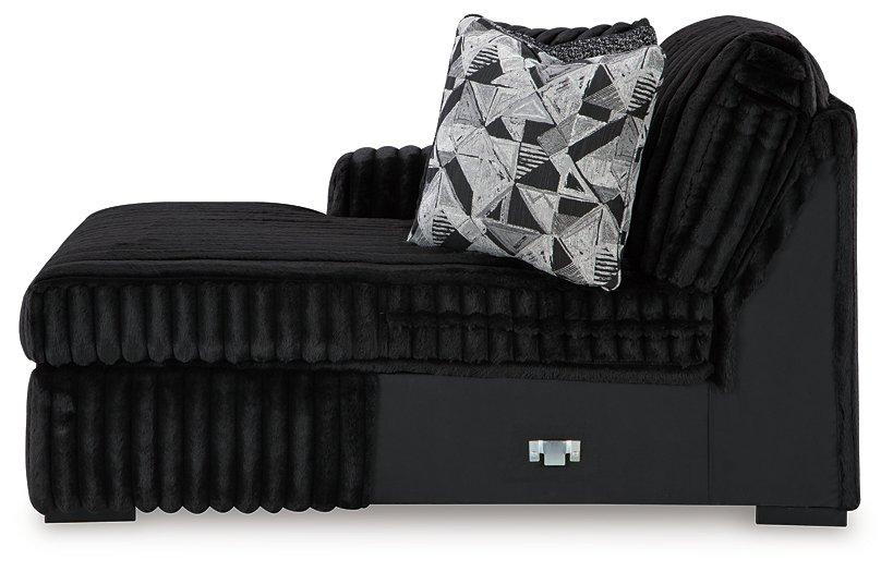 Midnight-Madness Super Double Chaise