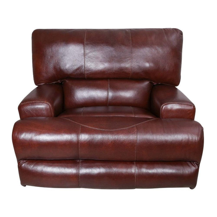 Catnapper Wembley Power Headrest Lay Flat Recliner in Walnut