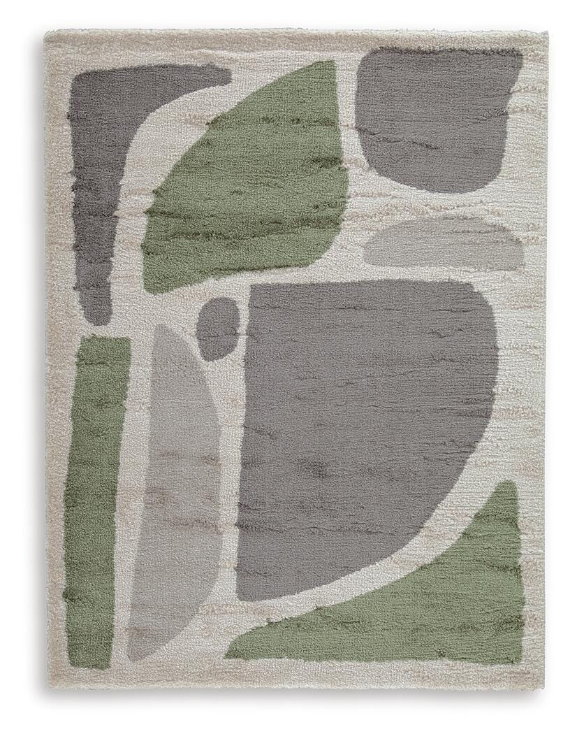 Green/Gray/Ivory