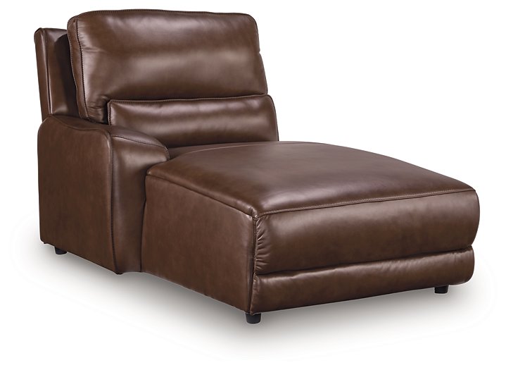 DeepWakes Power Reclining Sectional with Chaise