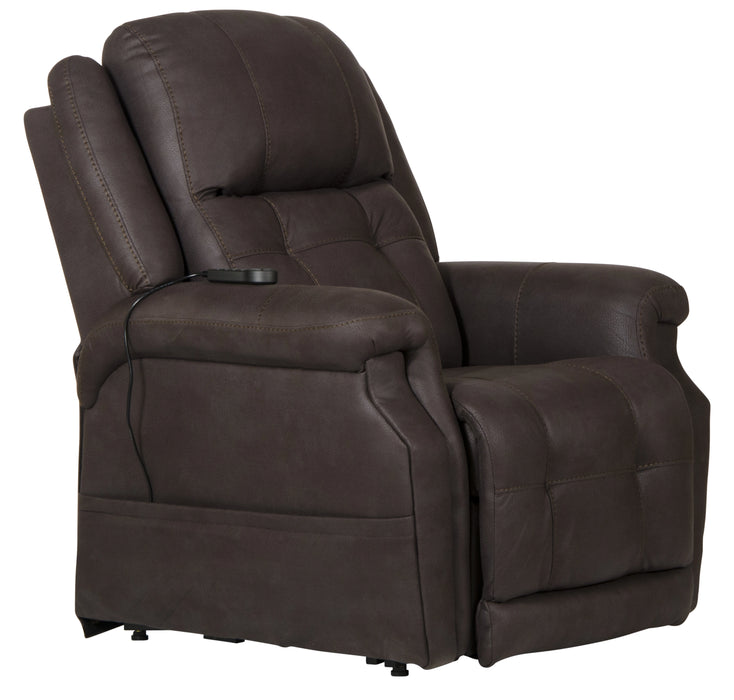 Haywood Power Headrest Power Lift Lay Flat Recliner w/Heat & Msg