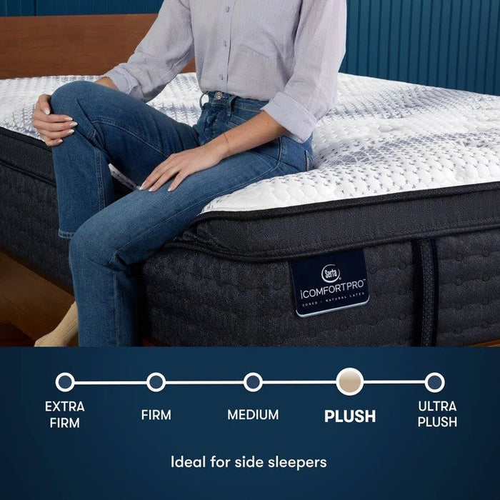 Serta iComfortPro Mattress Buckingham Plush Pillow Top - King
