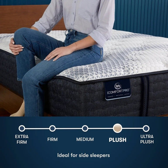 Serta iComfortPro Mattress Canterbury Plush Tight Top - California King