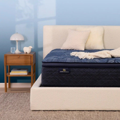Serta Perfect Sleeper Innerspring Mattress Cobalt Calm Plush Pillow Top - Queen image