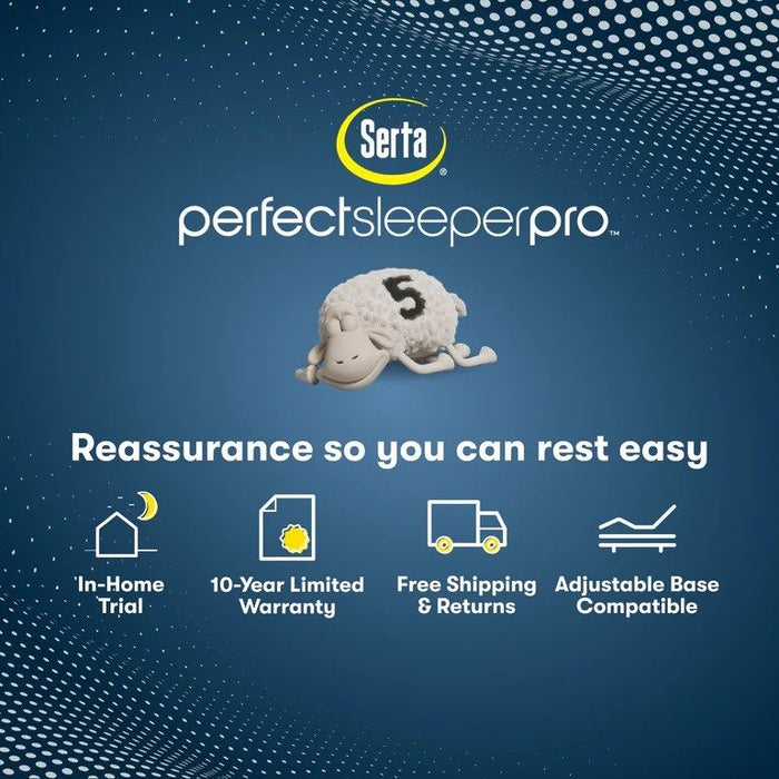 Serta Perfect Sleeper Pro Mattress Hampton Extra Firm Tight Top - Twin XL