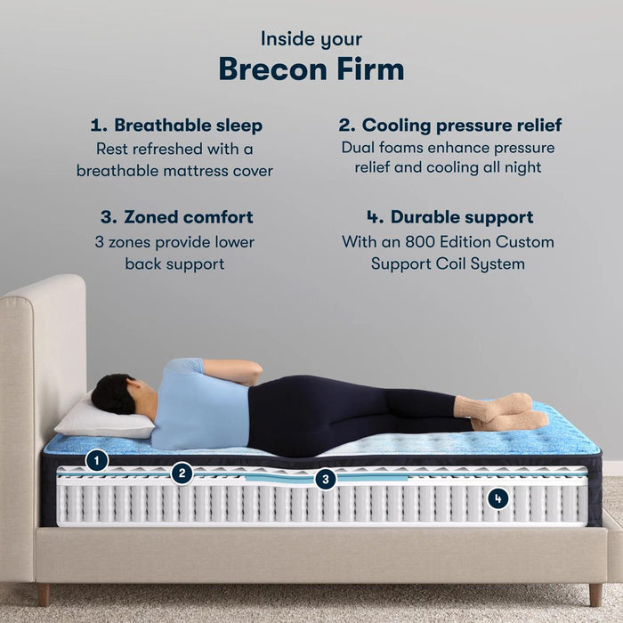 Serta Classic Mattress Brecon Firm - Twin